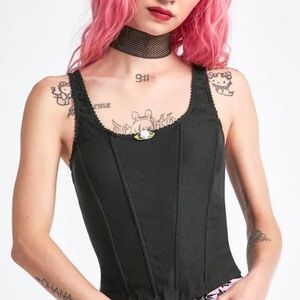 Dollskill Modern Prose Corset Tank Top